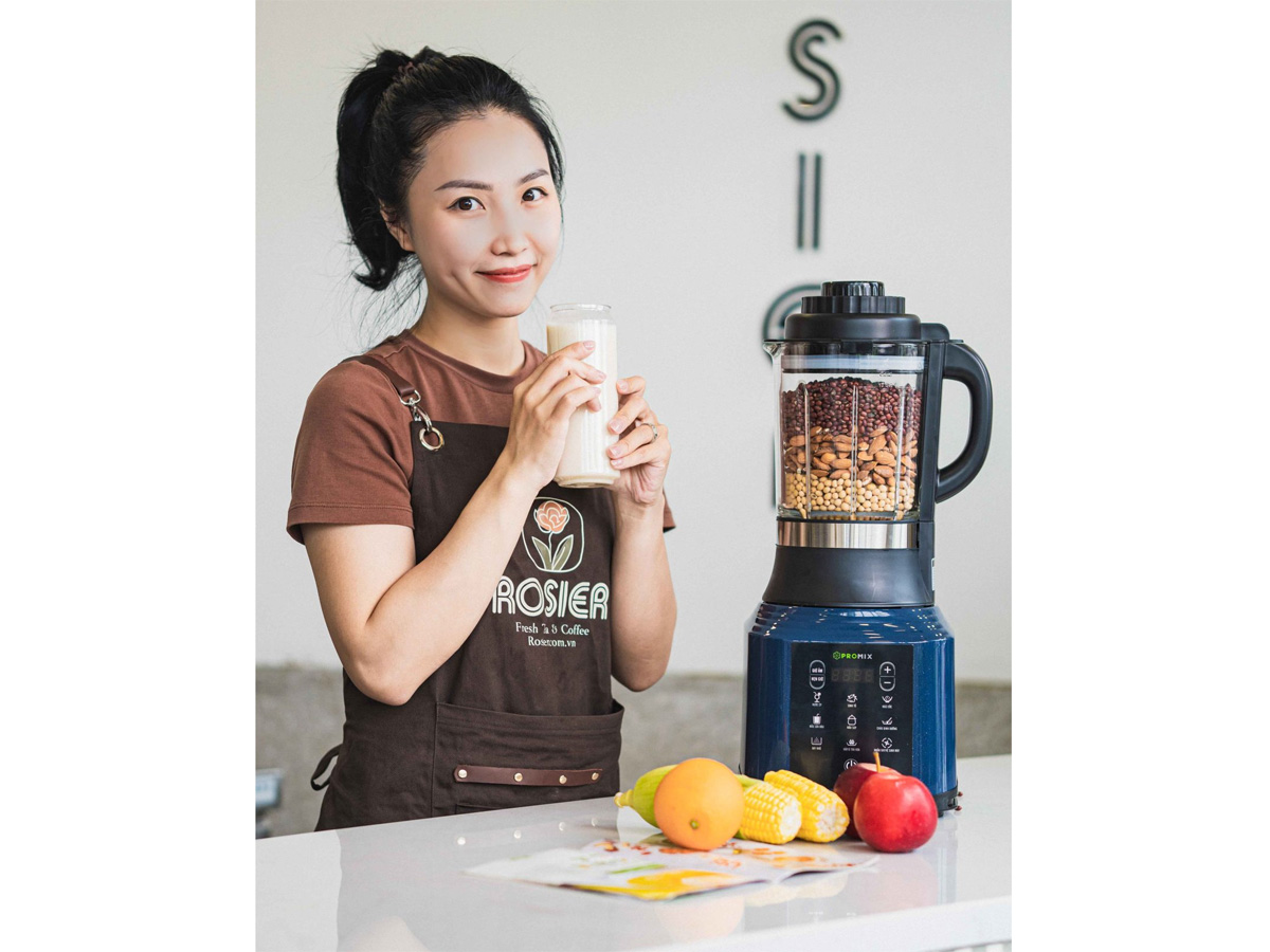 Máy có thể làm nhiều thức uống bổ dưỡng