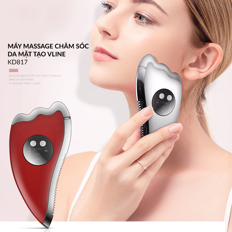 Máy massage chăm sóc da mặt tạo Vline K.Skin KD817
