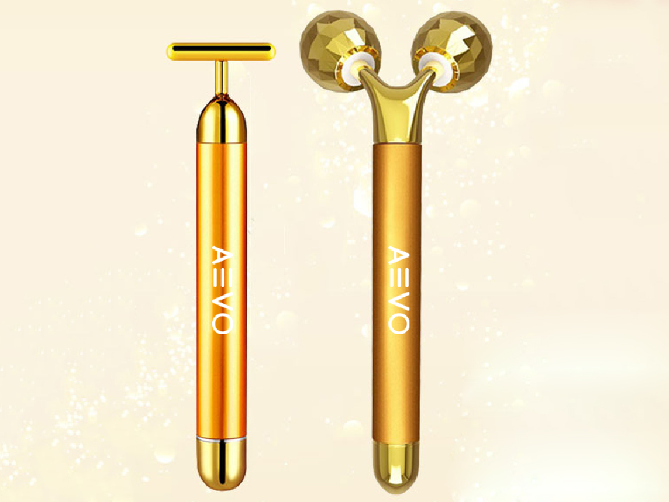 Thanh lăn massage AEVO Energy Beauty (máy mát xa chữ T AE68-071G)