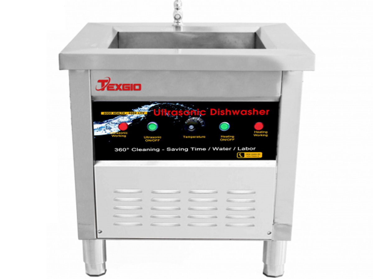 Máy rửa chén bát công nghiệp UltraSonic Texgio Classic TGU-800CS (180 chiếc)