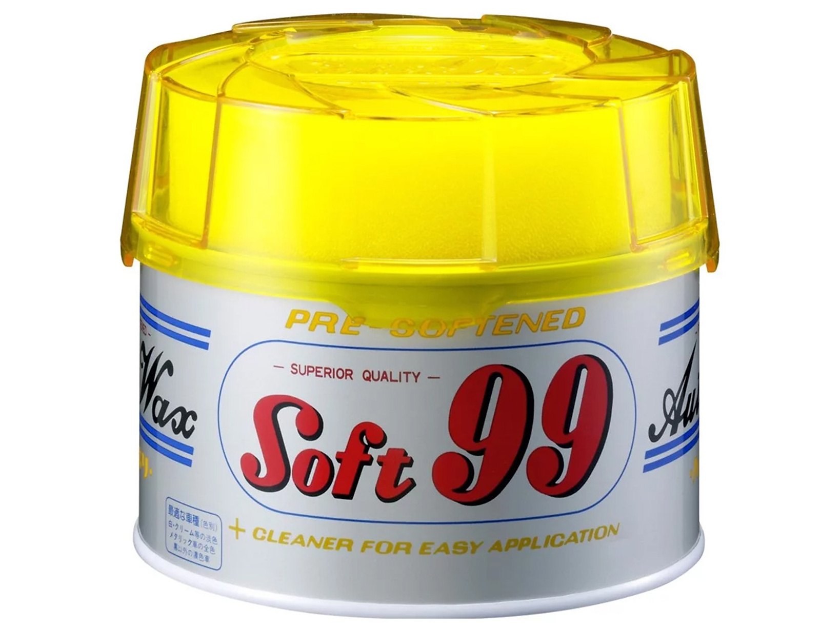 Sáp vệ sinh sơn xe ô tô màu sáng SOFT99 Hanneri Wax W-19