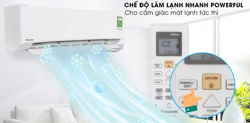 Chế độ làm lạnh nhanh, đồng đều 