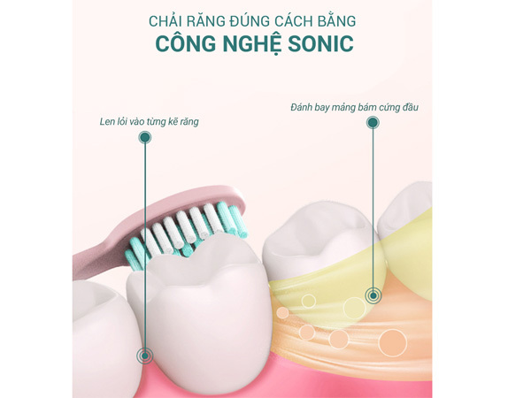 Ứng dụng công nghệ sóng âm giúp làm sạch sâu 