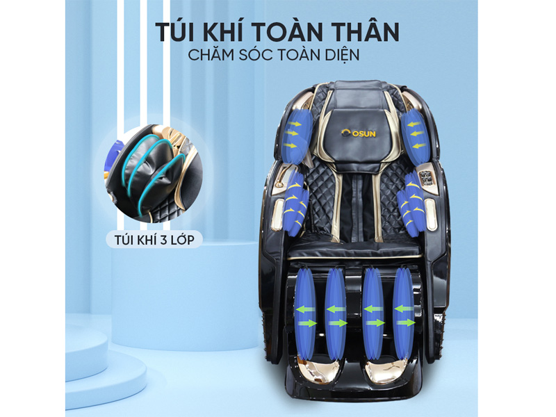 Trang bị hệ thống túi khí toàn bộ cơ thể