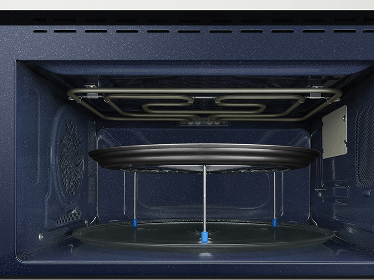 Lò vi sóng Samsung MC35R8088LE/SV có khoang tráng men Ceramic Inside