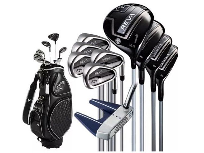 Bộ gậy golf fullset Callaway REVA Lady (9 gậy + túi )