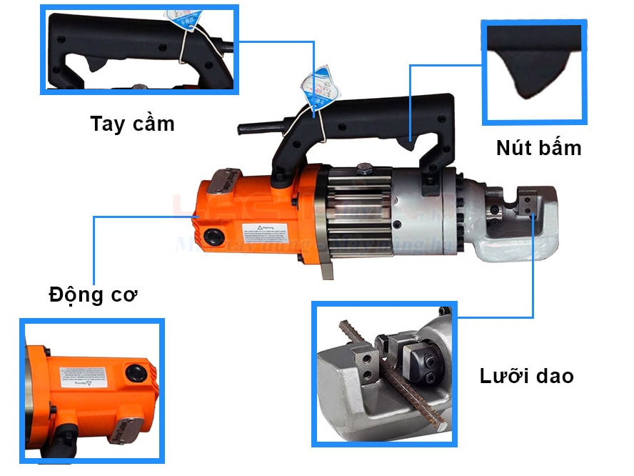 Cấu tạo của máy cắt sắt thủy lực Đông Phong