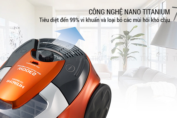 Công nghệ Nano Titanium kháng khuẩn và khử mùi