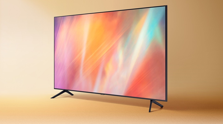 Smart Tivi Samsung Crystal 4K 55 inch UA55AU7700KXXV (Model 2021)