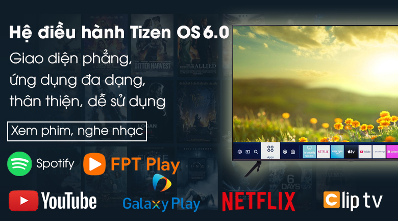 Hệ điều hành Tizen OS độc quyền của Samsung