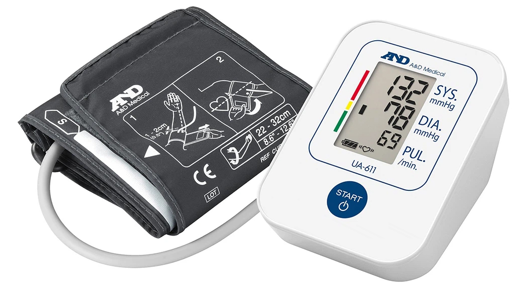 Máy đo huyết áp bắp tay tự động A&D Medical UA-611