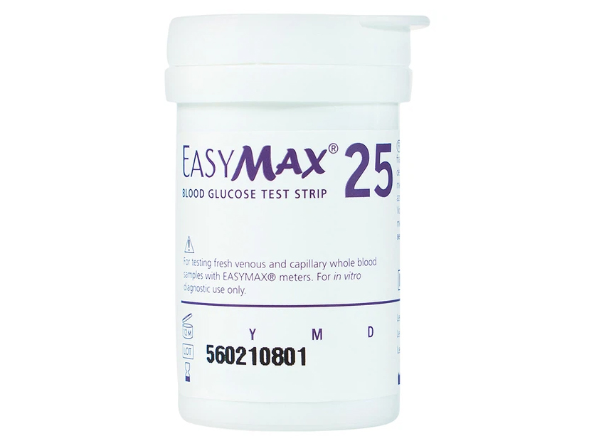 Que thử đường huyết EasyMax (25 que)