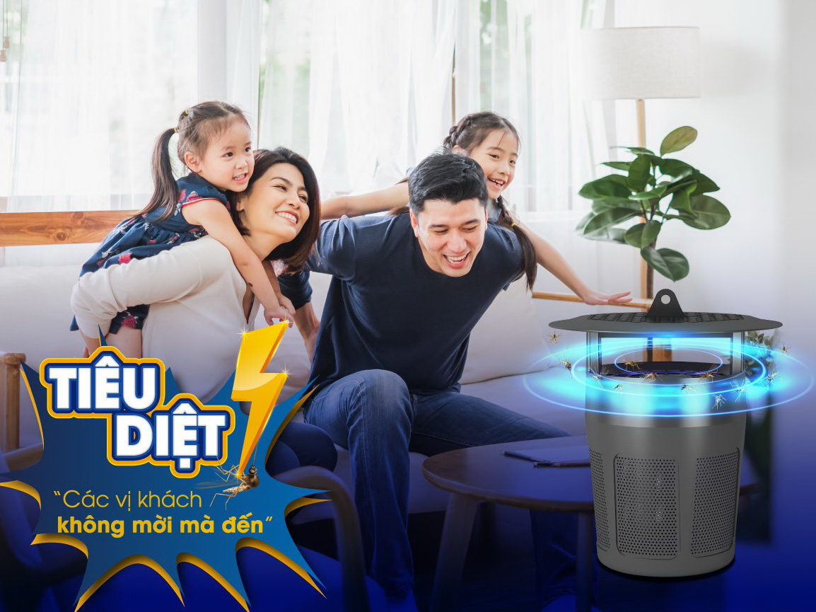 Đèn bắt muỗi Rạng Đông DBM01 5W