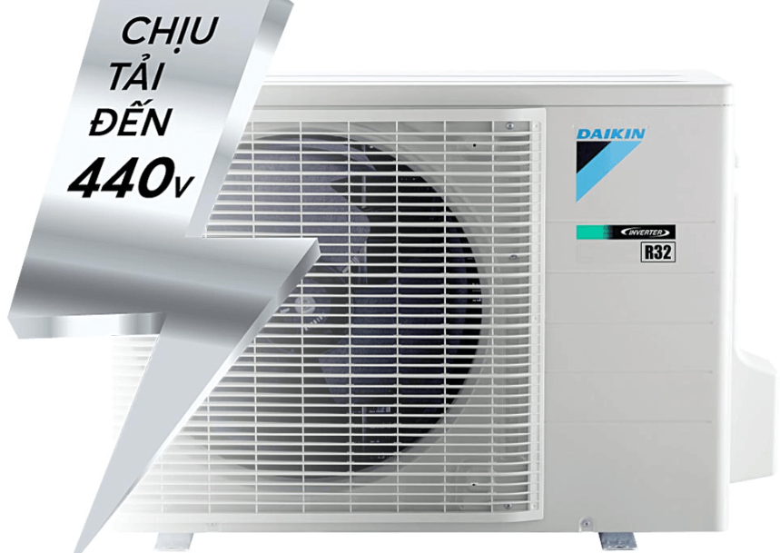 Điều hòa Daikin FTKA35VAVMV chịu tải đến 440V