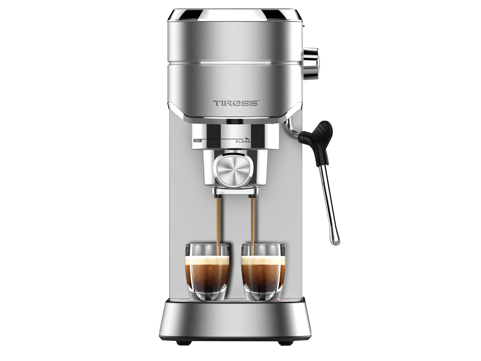 Review máy pha cà phê Espresso Tiross TS6212