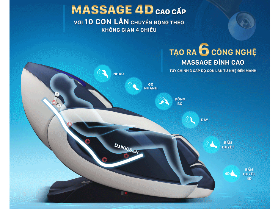 Ghế massage 4D