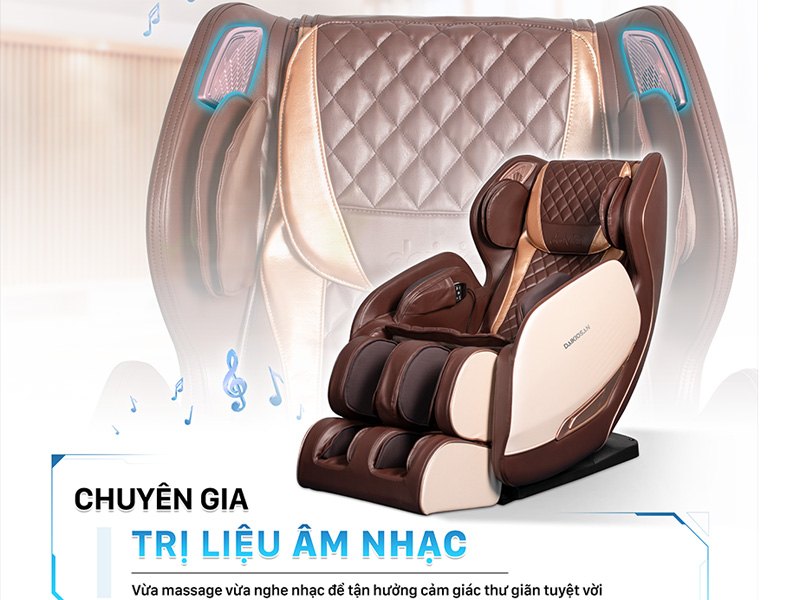 Thư giãn với âm nhạc khi massage