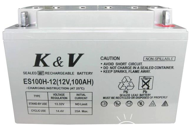 Ắc quy K&V ES 100H-12 (12V - 100Ah)