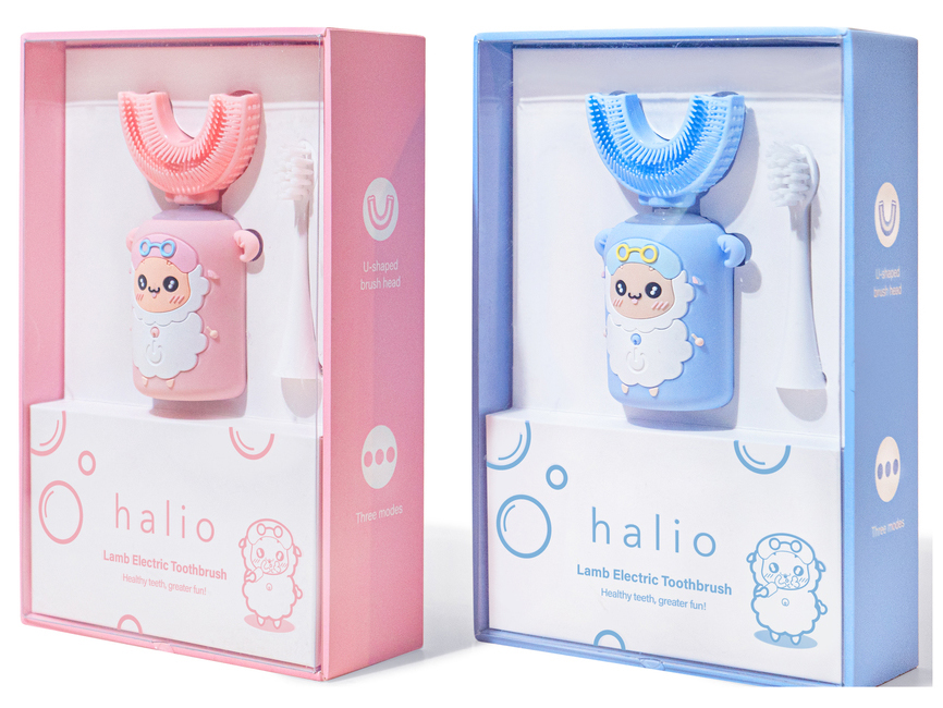 Halio Smart Sonic U-Shaped Toothbrush