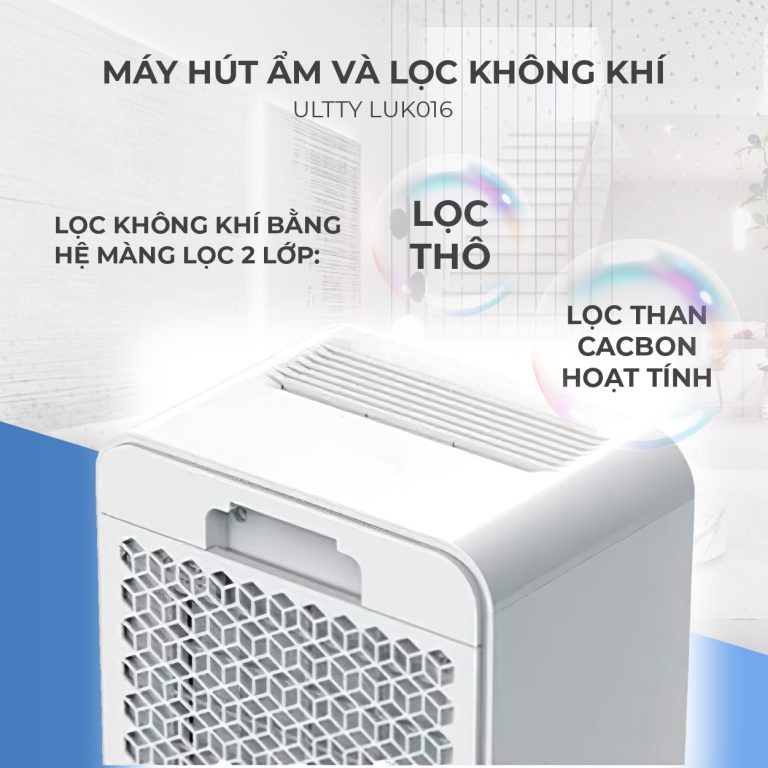 Máy lọc không khí và hút ẩm