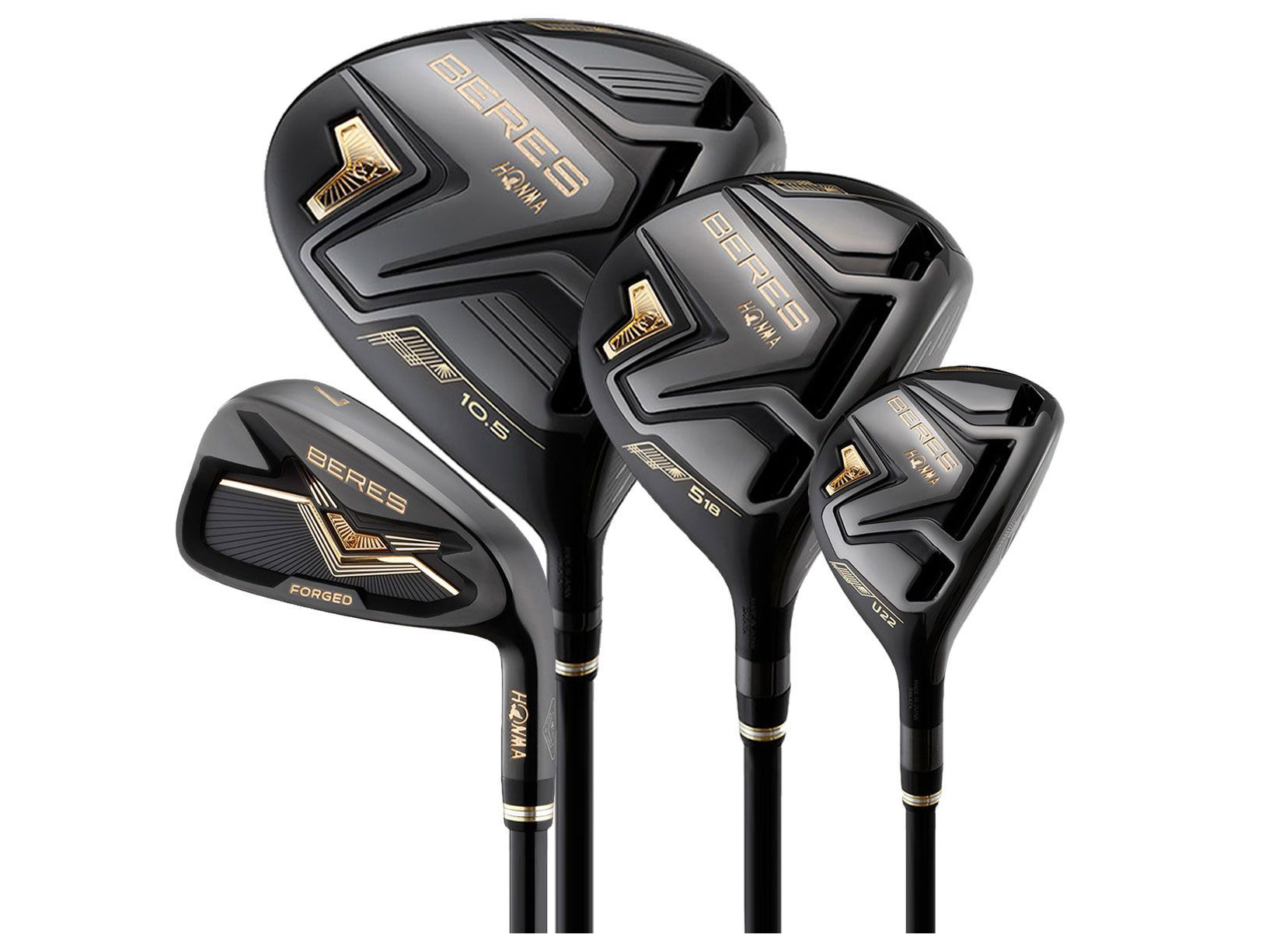 Bộ gậy golf Honma Beres 08 Black (13 gậy)