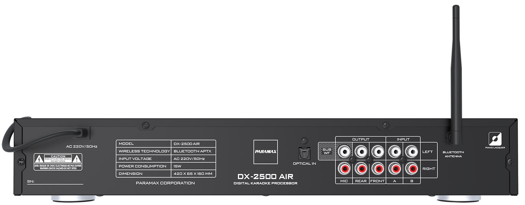 Paramax DX-2500 AIR