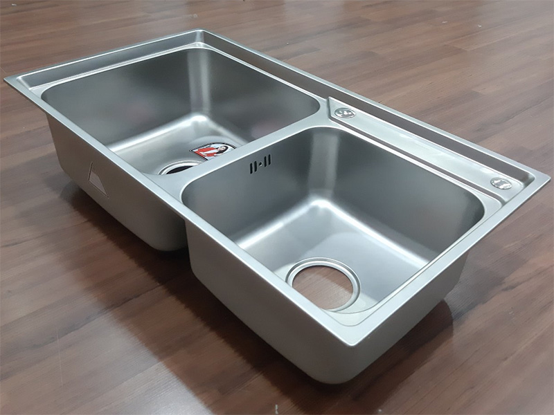 Chậu rửa bát cao cấp Sơn Hà S80D2.3
