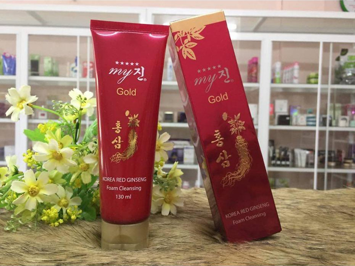 Sữa rửa mặt My Gold Hồng Sâm Hàn Quốc