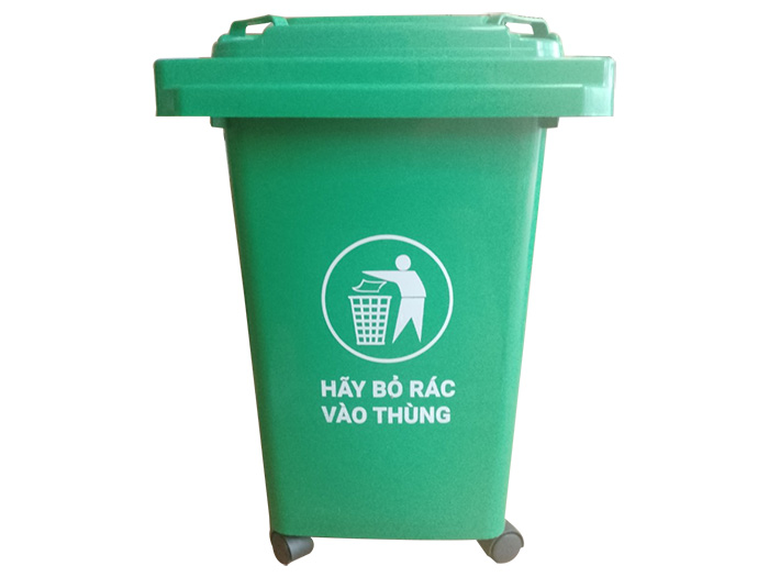 Thùng rác nhựa 60L