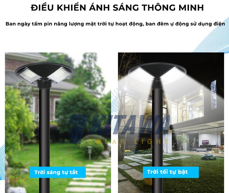 Đèn năng lượng mặt trời Kitawa  