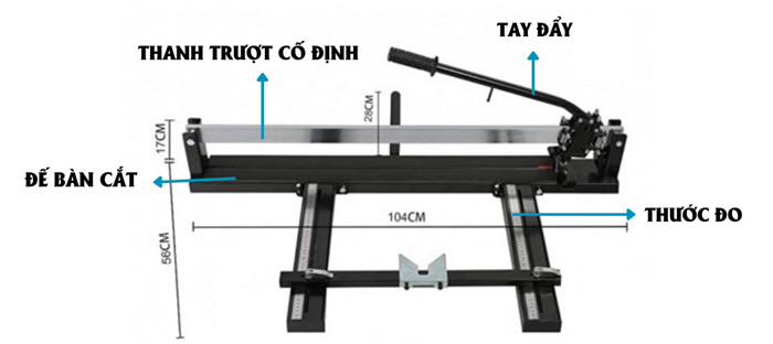 Cấu tạo chi tiết của máy