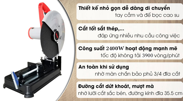 Ưu điểm vượt trội của máy cắt sắt VAC