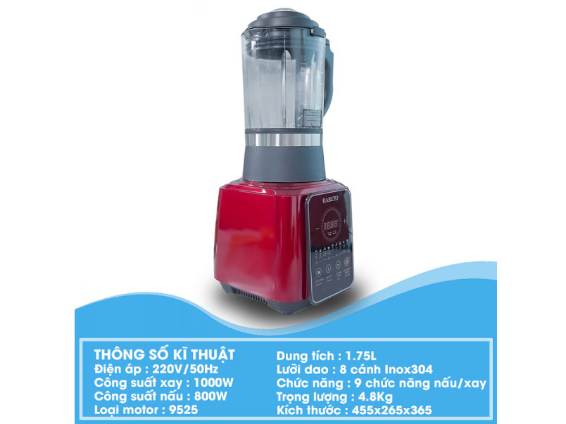 Máy làm sữa hạt Haruto HBD61