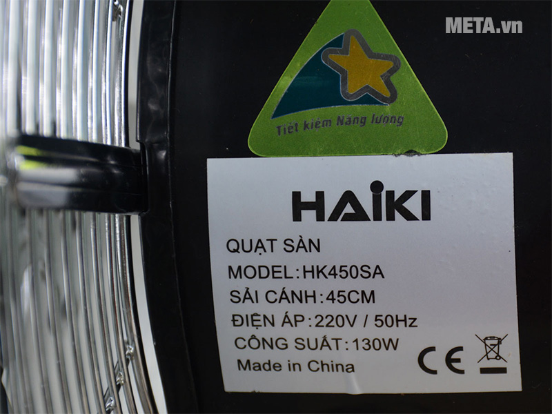 Quạt sàn HAIKI HK450SA
