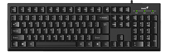 Hình ảnh bàn phím có dây thế hệ mới Genius Smart KB-100