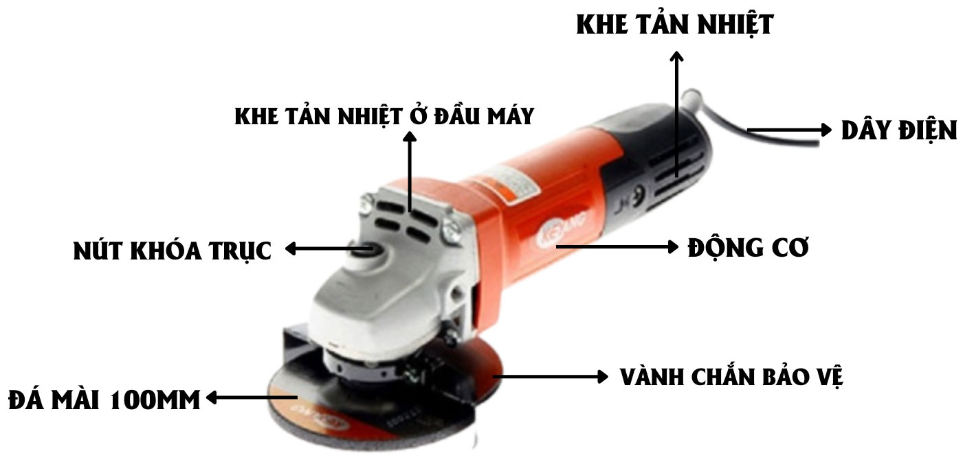 Máy mài góc Keyang ACT-100SN