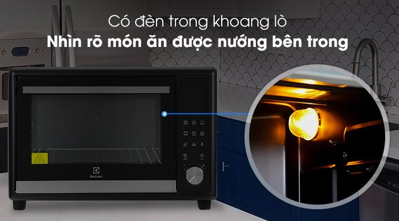 Trang bị đèn chiếu sáng tiện lợi