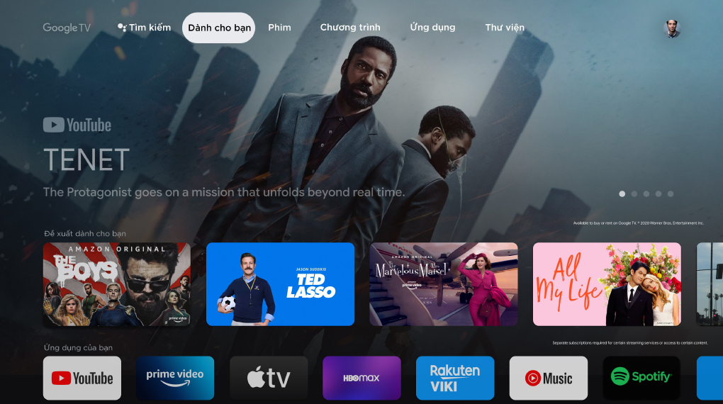 Google Tivi OLED Sony  