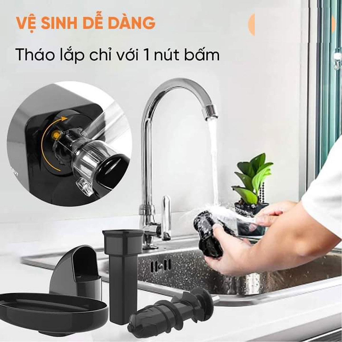 Các chi tiết máy dễ tháo lắp