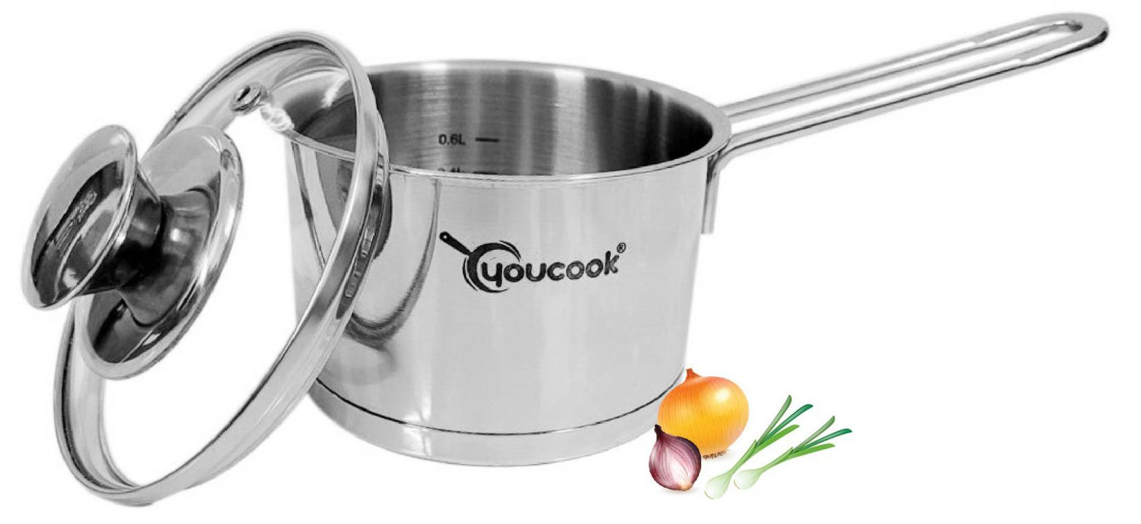 Quánh inox 3 đáy thân đứng Youcook YCS12-3L