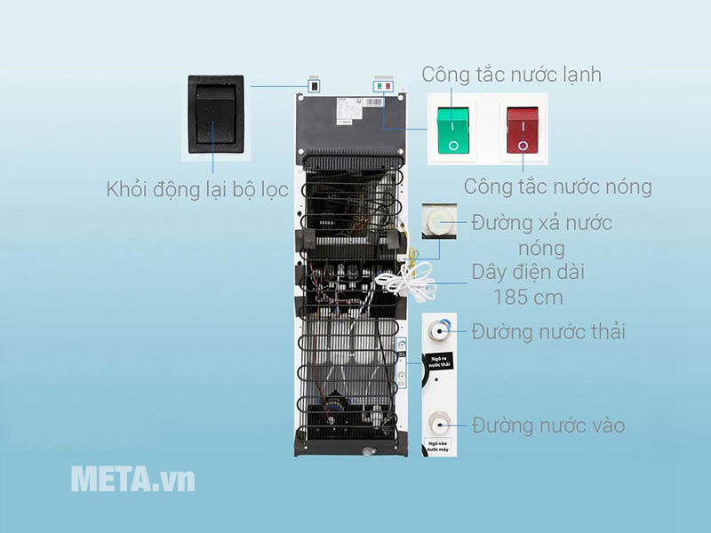 Máy lọc nước trực tiếp RO Toshiba TWP-W1643SV