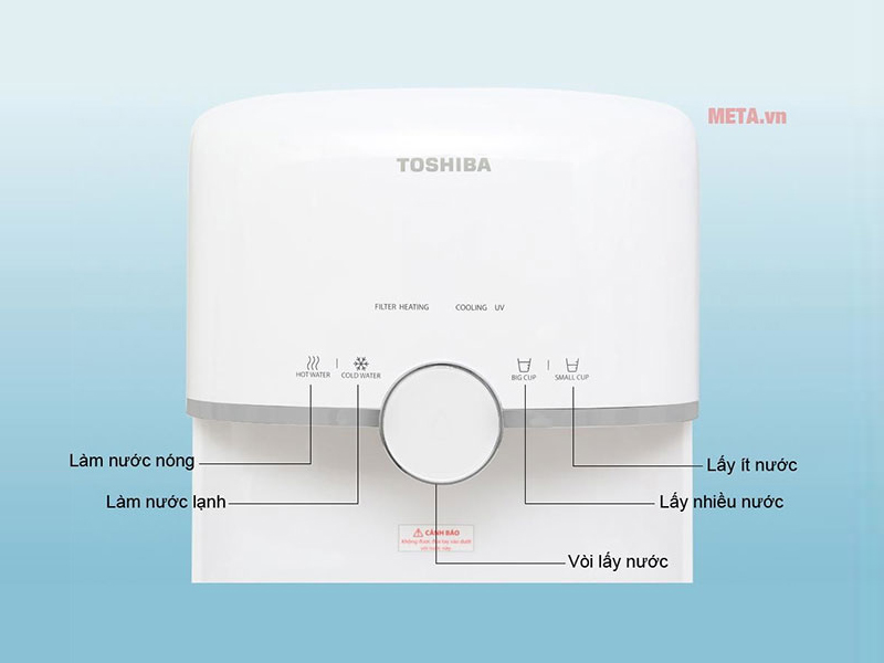 Máy lọc nước trực tiếp RO Toshiba TWP-W1643SV