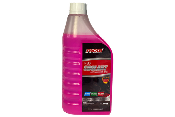 Nước làm mát động cơ ô tô Focar Red Coolant