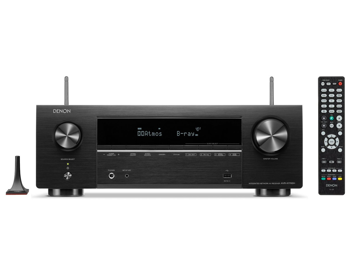 Amply Denon AVR-X1700H BKE2