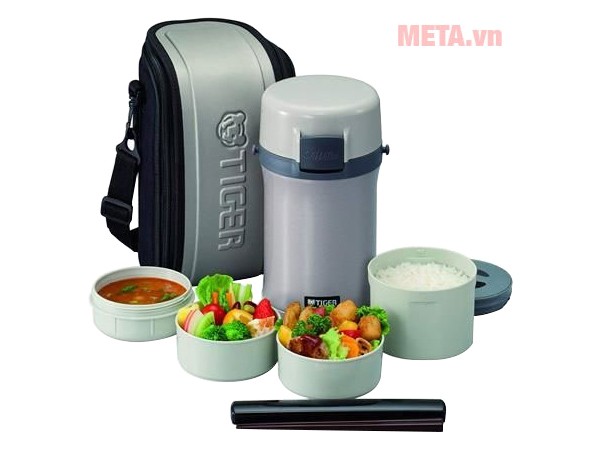 Cặp lồng cơm Tiger LWU-F200 - 4 ngăn
