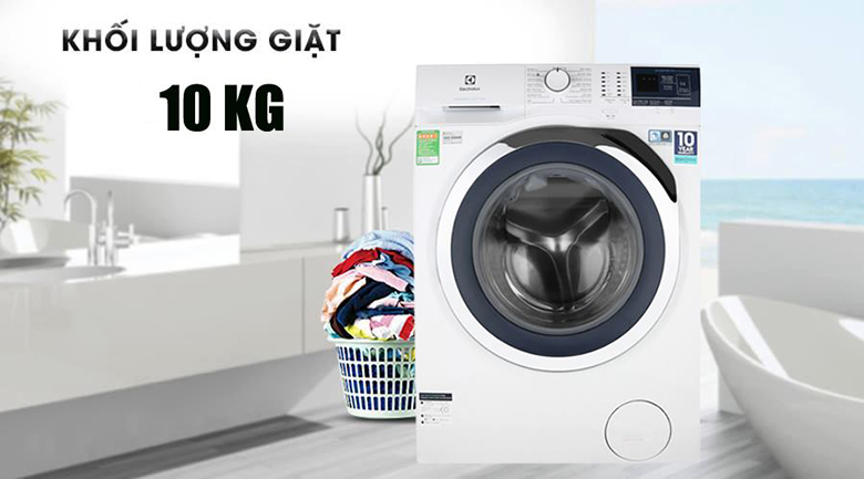 Máy giặt Inverter Electrolux EWF1024BDWA 10kg phù hợp cho các gia đình đông người