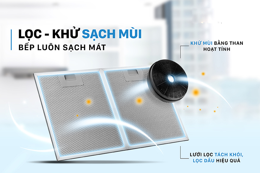 máy hút mùi nhà bếp