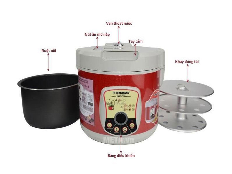 Máy làm tỏi đen Tiross TS906