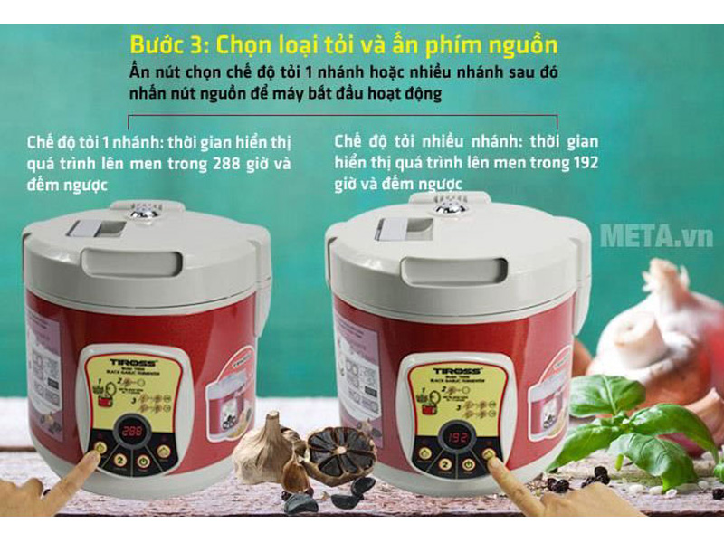 Máy làm tỏi đen Tiross TS906