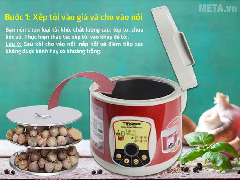 Máy làm tỏi đen Tiross TS906